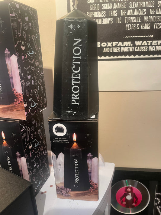 Protection candle
