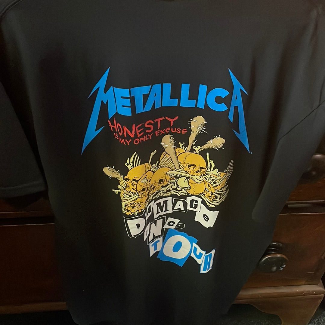 Metallica T shirt Damage Inc