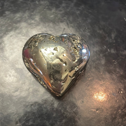 Pyrite heart