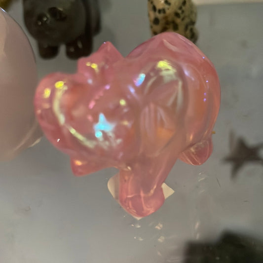 Aura Quartz elephant