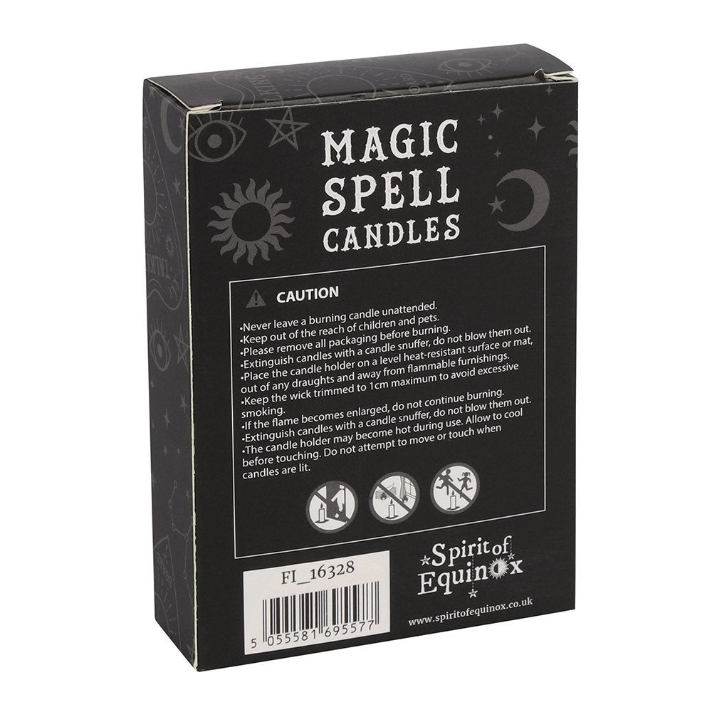 PACK OF 12 MIXED SPELL CANDLES