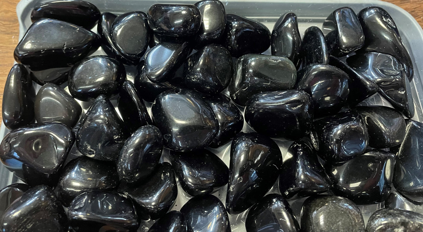 Obsidian Tumble Stones
